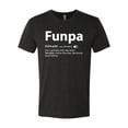 thumbnail image 2 of Wild Bobby,Funpa Like A Regular Grandpa Only Way Cooler, Father's Day, Men Premium Tri Blend Tees, Vintage Black, 2XL, 2 of 3