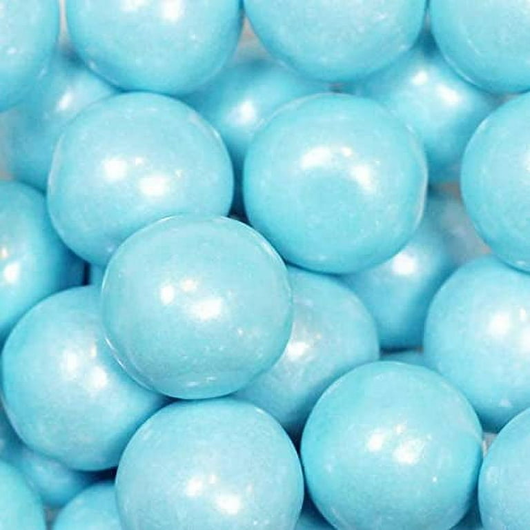 Naturejam Light Powder Blue Gumballs Shimmer Pearl Blue Bubble Gum