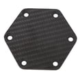 thumbnail image 3 of Cubierta Del Botón De La Bocina Del Volante, 6 Orificios Aspecto Elegante Resistente A La Oxidación Tapa Central Del Volante De Fibra De Carbono De Alta Resistencia Para Volantes, 3 of 7