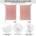 thumbnail image 2 of Wukai Rose Gold Pink Glitter Garden Flags Double Sided Welcome Garden Yard House Flags Outside Outdoor House (Only Flag), 2 of 8