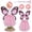 Style 2, variant on Porch Goose Outfit Decorative Cement Goose Clothes with Faux Wing Skirt and Wand Garden Statue Dress Up Costume for Yard Garden Decoration