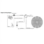 SPAL 10 Pull Type Curved Blade Radiator Cooling Fan-800 CFM