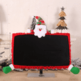 thumbnail image 3 of Qianlii 1pcs Computer Monitor Cover B, Christmas Cartoon Protective Case Cover for Computer PC Monitor, Christmas Cartoon Decorations, Computer Costume, 3 of 4
