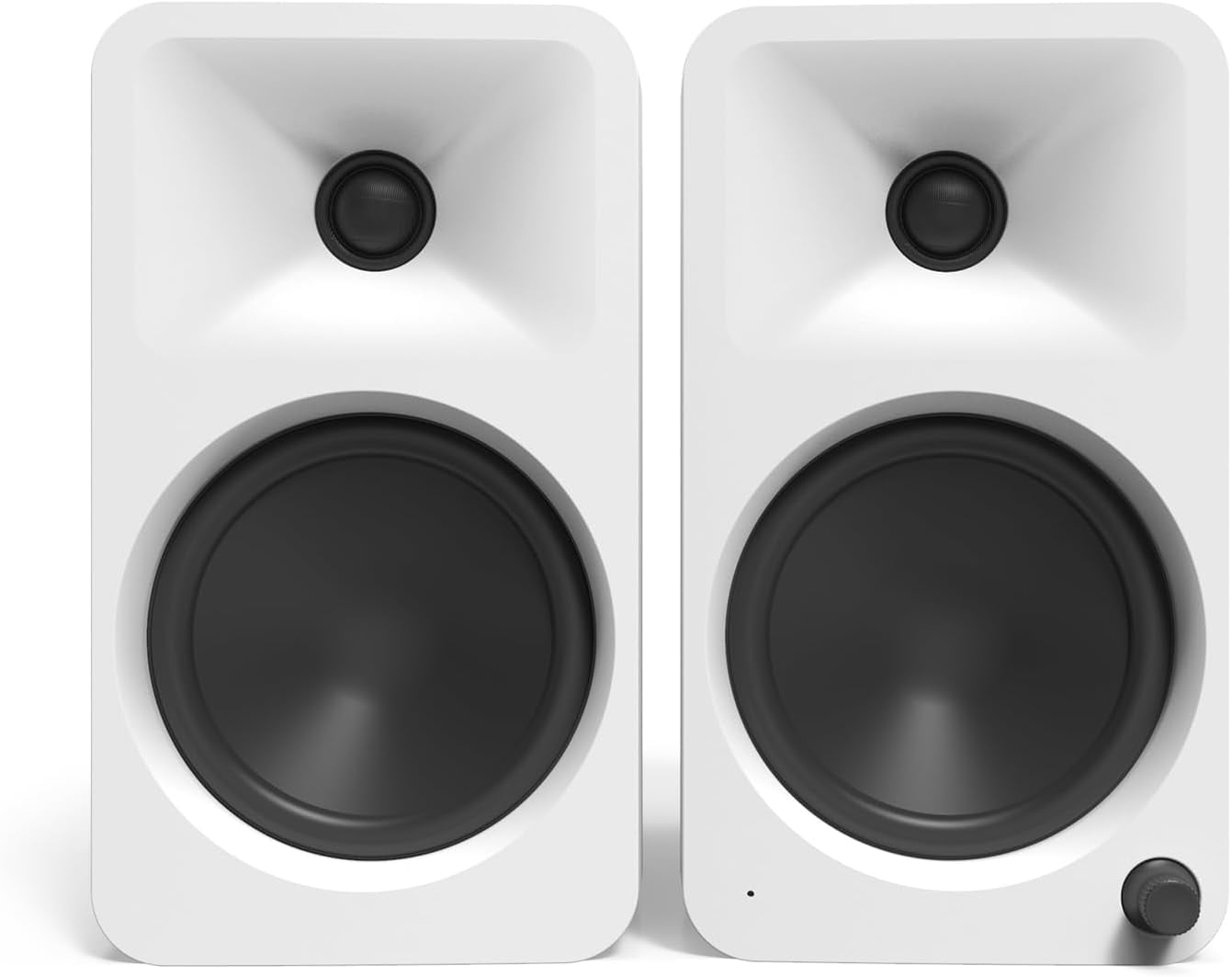 Kanto ORA4MW Pro Audio Bluetooth Desktop Speakers - Matte White Pair with 3 Year Amber Protection Plan (2024)