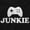 Black, variant on Video Game Junkie Gamer Nerdy Gaming Crewneck T Shirts Boy Girl Teen Brisco Brands L