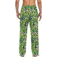 thumbnail image 4 of FREEAMG Lemurs Of Madagascar Pajama Pants for Men, Men's Separate Bottoms, Pure Cotton Comfortable Lounge Pants for Men（13）, 4 of 7