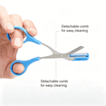 thumbnail image 4 of EXLEAF 2026 New Eyebrow Scissors with Non Slip Finger Grips for Eyebrows, Eyelashes, Facial Hair, Beauty, Makeup, 4 of 7