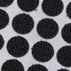 thumbnail image 3 of FENGGUIQU 900Ud Pegatinas Redondas Autoadhesivas En Negro Con Resistente Para Uso Con Gancho, 3 of 8