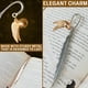 thumbnail image 4 of Marcapálogos de Harry Potter Golden Snitch de metal con colgante en caja de regalo, 4 of 6