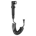 thumbnail image 4 of Tongina Handheld Bidet Sprayer, Bathroom Diaper Sprayer, Portable Multiple Uses Bidet Attachment for Dorm Toilet Cleaning Baby Diaper Black Springs Tube, 4 of 8