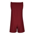 thumbnail image 4 of Leesechin Womens Jumpsuit Shorts Summer Casual Sleeveless Romper Loose Spaghetti Strap Shorts Jumpsuit Dressy Jumper with Pockets 2024 Fashion, 4 of 5