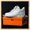 Gold Frame, variant on Hustle Shoebox Canvas Sneaker Posters by Art Remedy, White Frame, 40 x 40