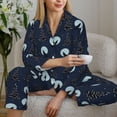 thumbnail image 6 of Sikiie Night Forest Wolf Pajamas for Women Set, Womens Pajama Sets, Lounge Sets for Women, 2pjs for Women-XX-Large, 6 of 7