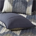 thumbnail image 6 of JERFIT Navy Ikat Chevron Quilt Set Queen, 3-Piece Printed Cotton Bedspread with Shams, Modern Bohemian Bedding, 6 of 10