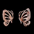 thumbnail image 2 of De Del Rhinestone De 5 Pedazos De Diamante De material perla Para La Joyería Gloria Botones mariposa rhinestone, 2 of 7