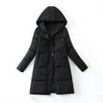 thumbnail image 5 of Vedolay Parkas for Women 2023 Trench Coat Lightweight Long Coat Soft Outerwear Jacket Black,M, 5 of 5