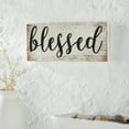 thumbnail image 2 of VHC Brands Celebrate Grace Blessed MDF Sign 7x16, Spring Decor, Home Decorations for Wall or Door, Spring and Easter Hanging Decoration, 2 of 4