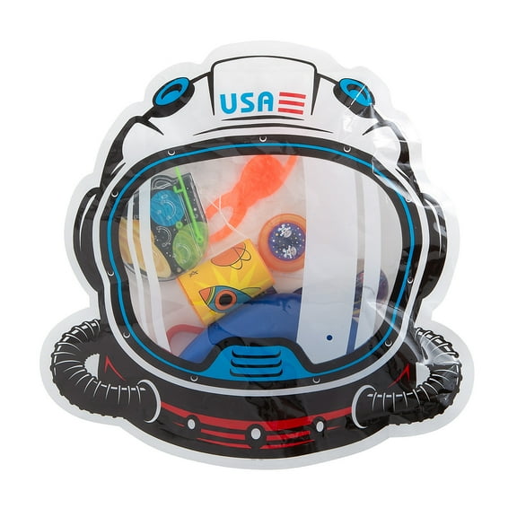 Space Toy-Filled Goody Bags - 12 Pieces