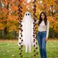 thumbnail image 7 of Halloween Decorations Outdoor 5Ft Pre-Assembled Hanging Swing Ghost Spooky Hanging Ghosts for Porch Yard Tree Party, 7 of 7