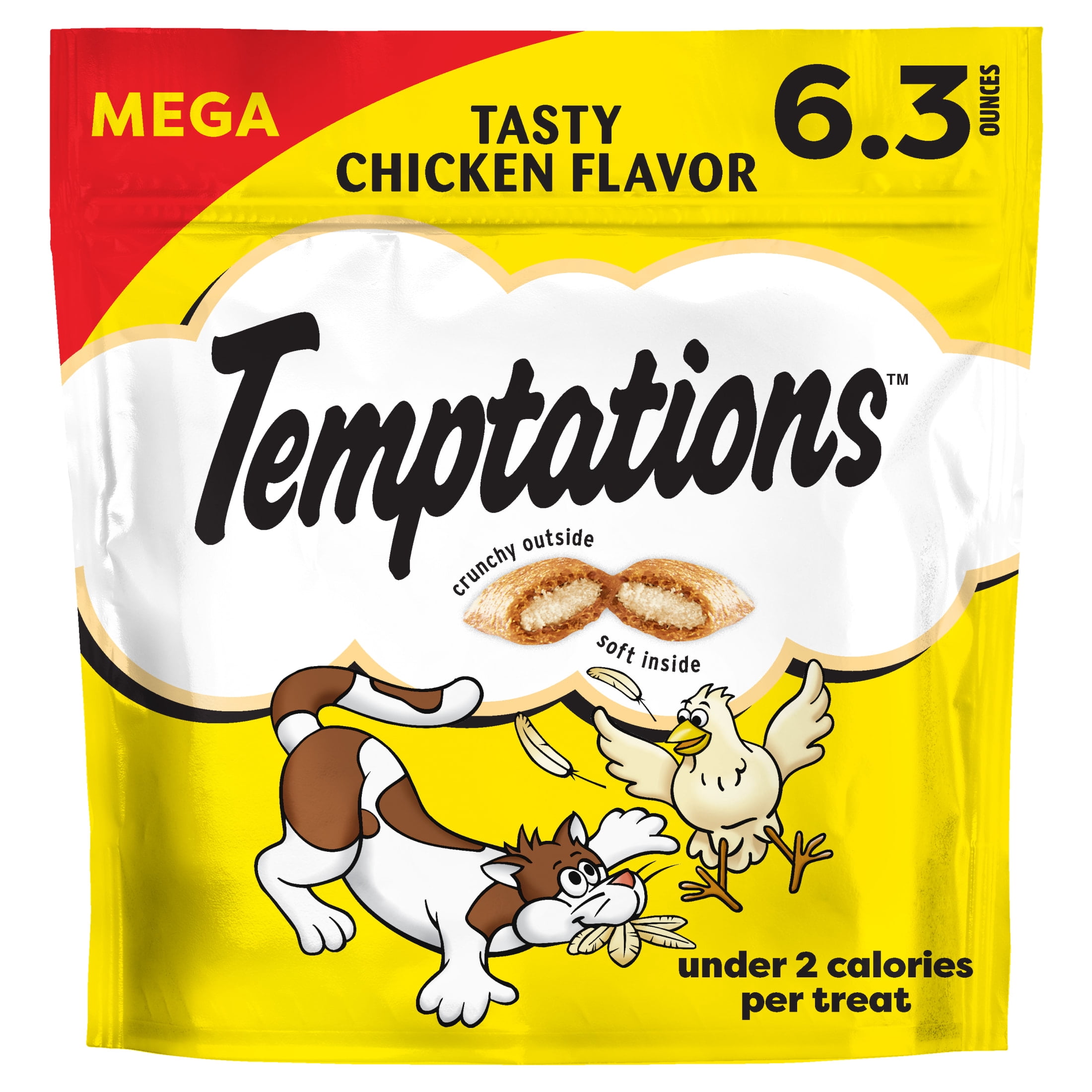 Temptations 6.3 oz Variety Pack: Catnip Fever + Tantalizing Turkey + Tasty Chicken