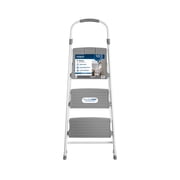 COSCO 3 Step Connection Step Stool ( White & Gray, 8ft 10in Max Reach)