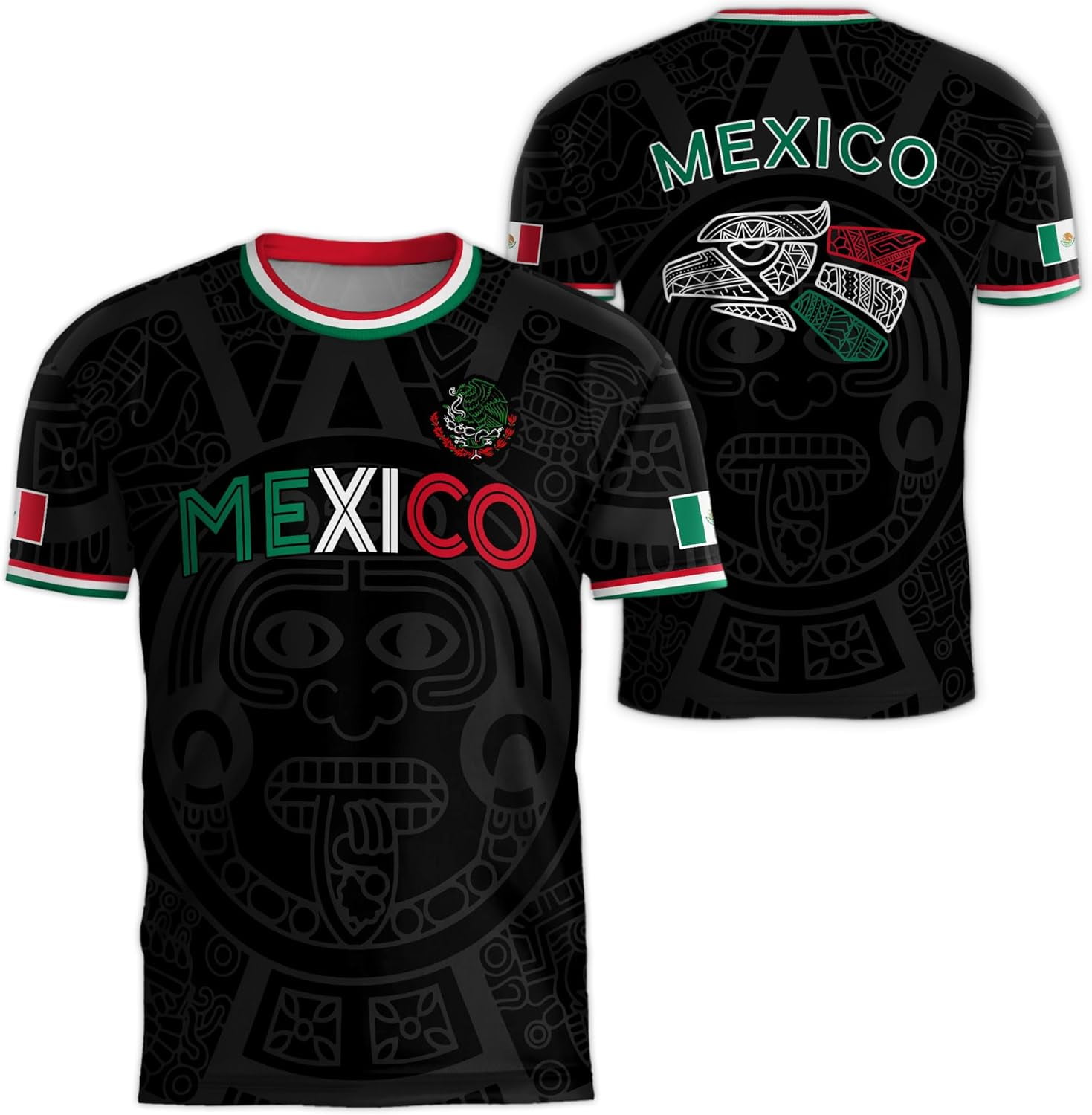 UGP Mexico Soccer Jersey T-Shirt - Mexican International Team Football Shirt
