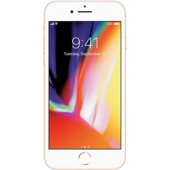 Apple iPhone 8 256 Go Téléphone Intelligent - Or - Déverrouillé - Remis à Neuf