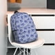 thumbnail image 3 of Easygdp Blue And White Flowers Mochila Ligera de 15 Pulgadas para Estudiantes, Mochila Cómoda para la Escuela y Viajes, Correas Ajustables, 3 of 6