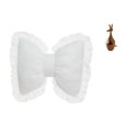 thumbnail image 1 of Cojín moderno con forma de animal y lazo para sofá, escultura cómoda para el hogar, silla decorativa para mesita de noche, estilo rústico, para estudi, 1 of 8