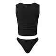 thumbnail image 6 of SNKSDGM Female Women Camisole Tops Beach Tank Tops for Women Sexy Women Double Lined Going Out Basic Tank Tops Ruched Summer T Shirts L, 6 of 6