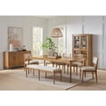 thumbnail image 3 of Modern Wood Rectangular Kitchen Dining Table Kitchen Table Brown, 3 of 5