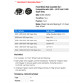 thumbnail image 2 of Front Wheel Hub Assembly Set - Compatible with 2005 - 2010 Ford F-450 Super Duty 2006 2007 2008 2009, 2 of 2