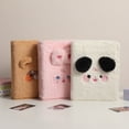 thumbnail image 3 of Libro de tarjetas de peluche de hojas sueltas A5 con forma de cachorro, Hand Book 4 Gong Ge aidou, pequeño libro de almacenamiento de tarjetas, álbum de lindas chicas persiguiendo estrellas, 3 of 5
