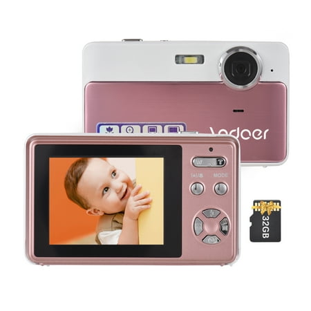 Camcorder Camera 16x Camera Video 2.4 16x -shake Smile Built-in Battery With Smile Capture 4k Camera With Kids Teens 2.4 Inch Ips Screen 16x -shake 16x With Seniors Camera Camera 48mp