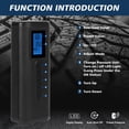 thumbnail image 6 of UABRLA Tire Inflator,Tire Pump Car Tire Inflator with Digital Pressure Gauge, Fast Inflation, Auto Tire Pump for Car Tires, Motorcycles, Bikes or Balls, 6 of 7