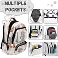 thumbnail image 7 of Pzuqiu Horse Cowgirl Kids Backpack 17 Inch Large Capacity Book Bags Portable Laptop School Bag with Side Pockets Backpack for Girls Ages 8-10 Comfortable Travel Ruckpack, 7 of 7