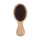 thumbnail image 2 of Soidarity Cepillo de pelo de bambú de dientes anchos amarillos de madera de bambú, masaje suave compacto y ligero para el cabello masajeadores Negro, 2 of 6