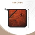 thumbnail image 3 of Rocae Spider Web for Square Silicone Anti-scalding Mat Trivet Hot Pads for Kitchen Counter, Silicone Trivets for Hot Pots and Pans, 3 of 8