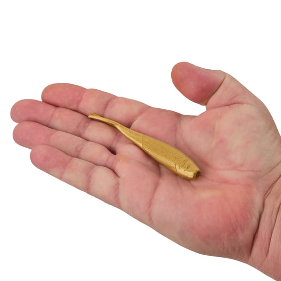 Berkley Gulp!® Minnow, 4 in, Minnows, Gold Leaf (8 Count)