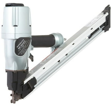Metabo HPT Metal Connector Nailer | Pro Preferred Brand of Pneumatic Nailers | 36 Degree Magazine | Accepts 1-1/2-Inch to 2-1/2 Nails | Ideal for Fastening Metal Connectors to Wood | NR65AK2