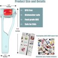 thumbnail image 4 of Grape Cutter for Toddlers 1-3, Blueberry, Cherry Tomatoes, and Strawberry Cutter with Semi-Circular Design, Ergonomic Long Handle, 4 of 5