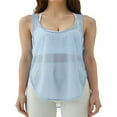 thumbnail image 1 of Women Vest Sleeveless U Neck See Through Loose Summer Split Tops, 1 of 7