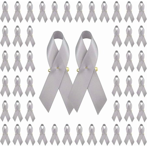 2 00 piezasCinta con imperdibles, alfileres de concienciación sobre el cáncer, broche de cinta para fiestas, eventos, decoración de ropa
