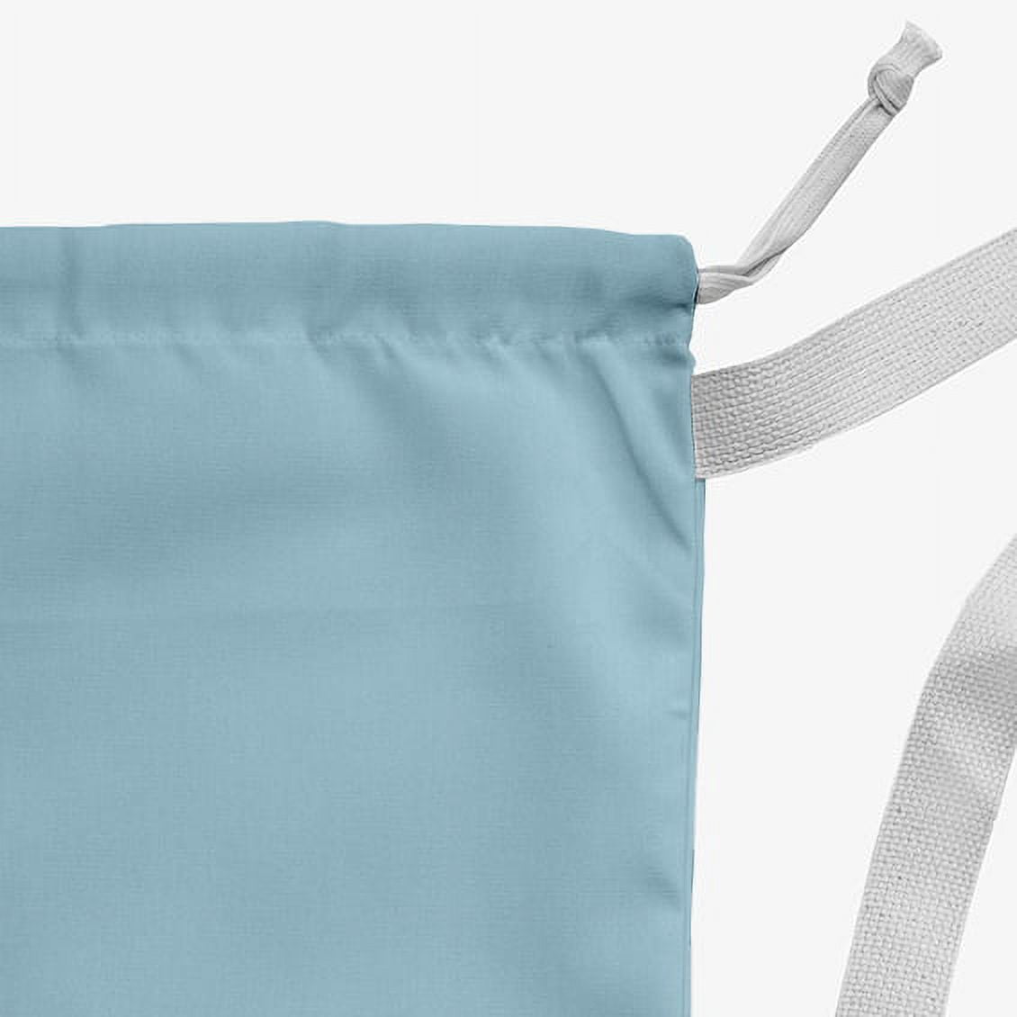 Simply Daisy Peace 18 x 29 in Teal Laundry Bag