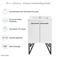 thumbnail image 7 of Annecy 24" Bathroom Vanity in Mondrian White, 7 of 7