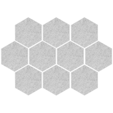 Mobutofu 10Pcs Soundproof Panels Light Grey Acoustic Wall Panels for Home Recording and Theater Use