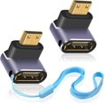 TRAHOO8K Mini HDMI to HDMI Adapter, 48Gbps HDMI to Mini HDMI Extender