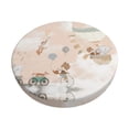 thumbnail image 2 of Round Bar Stool Seat Covers, Animals Riding Across The Sky1 Elastic Round Chair Cover Stool Seat Slipcover Bar Stool Cushions Round Pad for 12-14 inch, 2 of 7