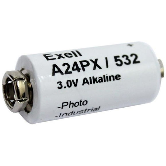 Exell EXELL-A24PX 3V Alkaline Industrial Battery for Polaroid Cameras
