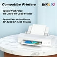 thumbnail image 6 of INKFUN 232XL Ink Replacement for Epson 232 Ink Cartridges Combo for Epson Ink 232 for WF-2950 XP-4200 XP-4205 Printer (4 Pack, Black Cyan Magenta Yellow), 6 of 7